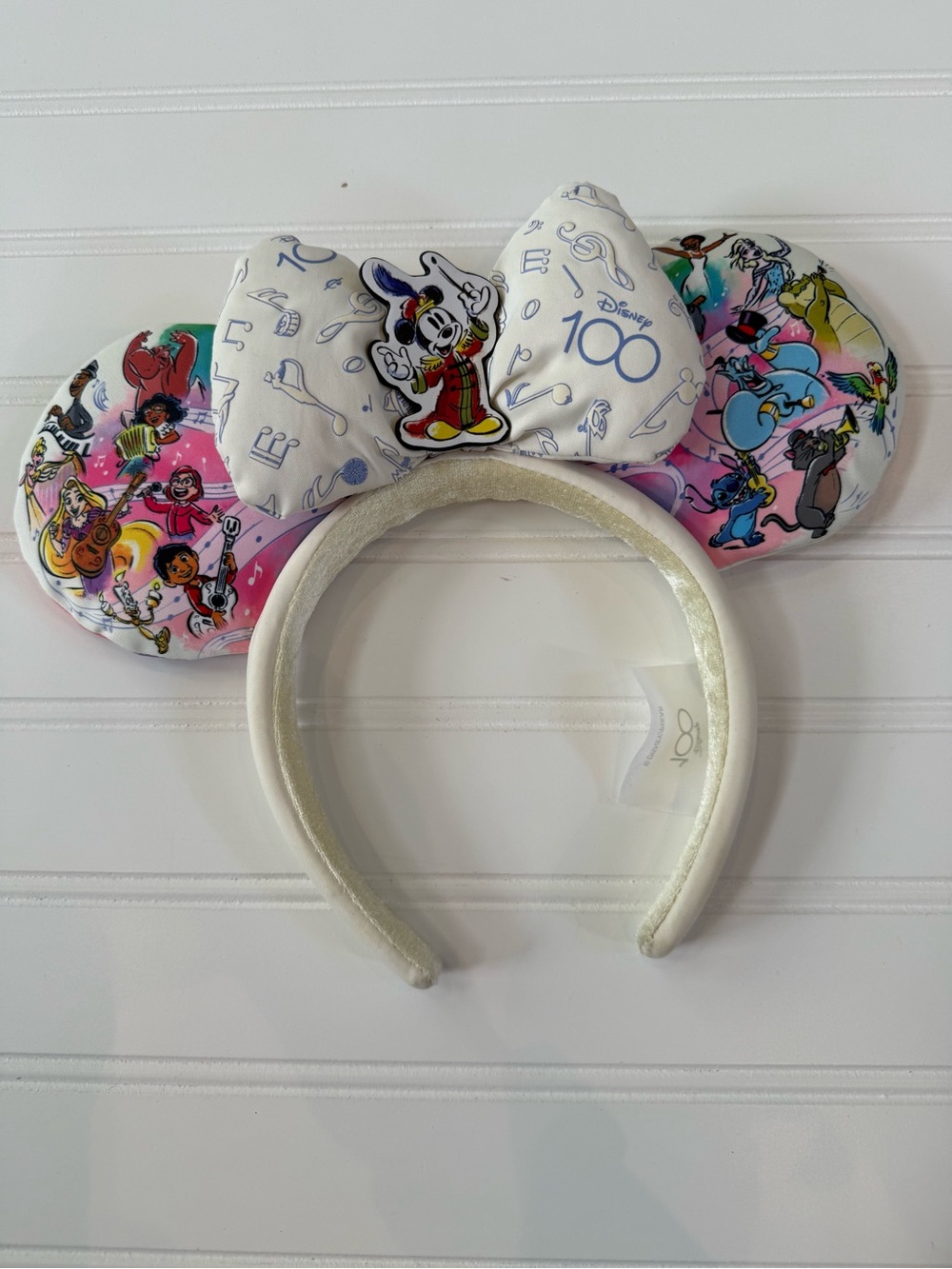 100 Years Watercolor Disney Parks Minnie Ears